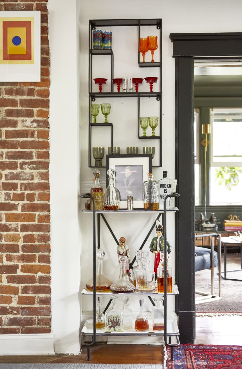 Kate Pearce Vintage Colorful House Tour Photos Apartment Therapy